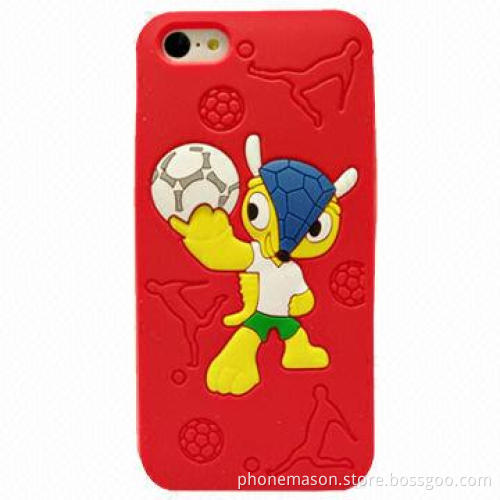 3D silicone case for iPhone 5C